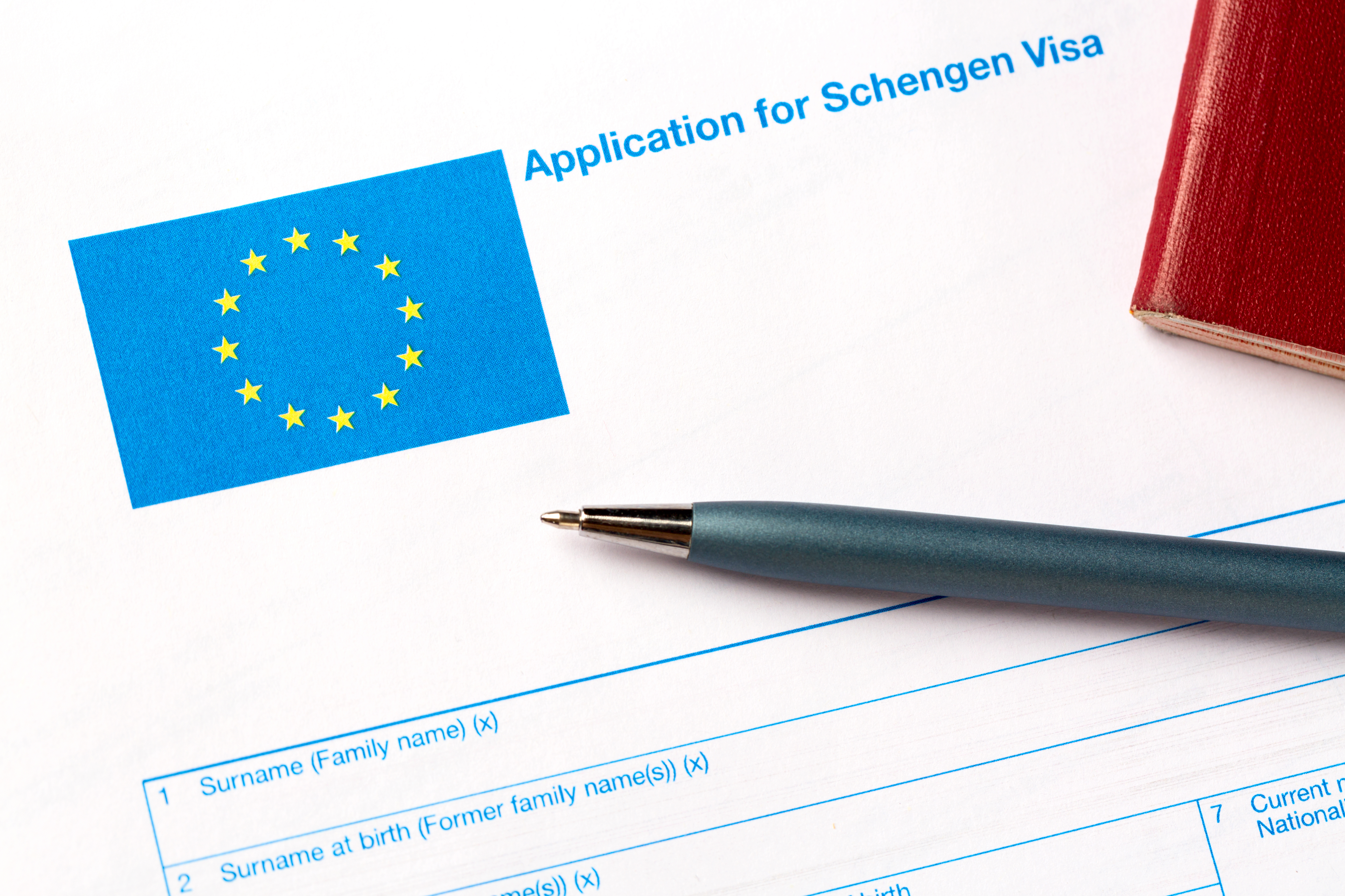 Заполнение анкеты на шенгенскую визу