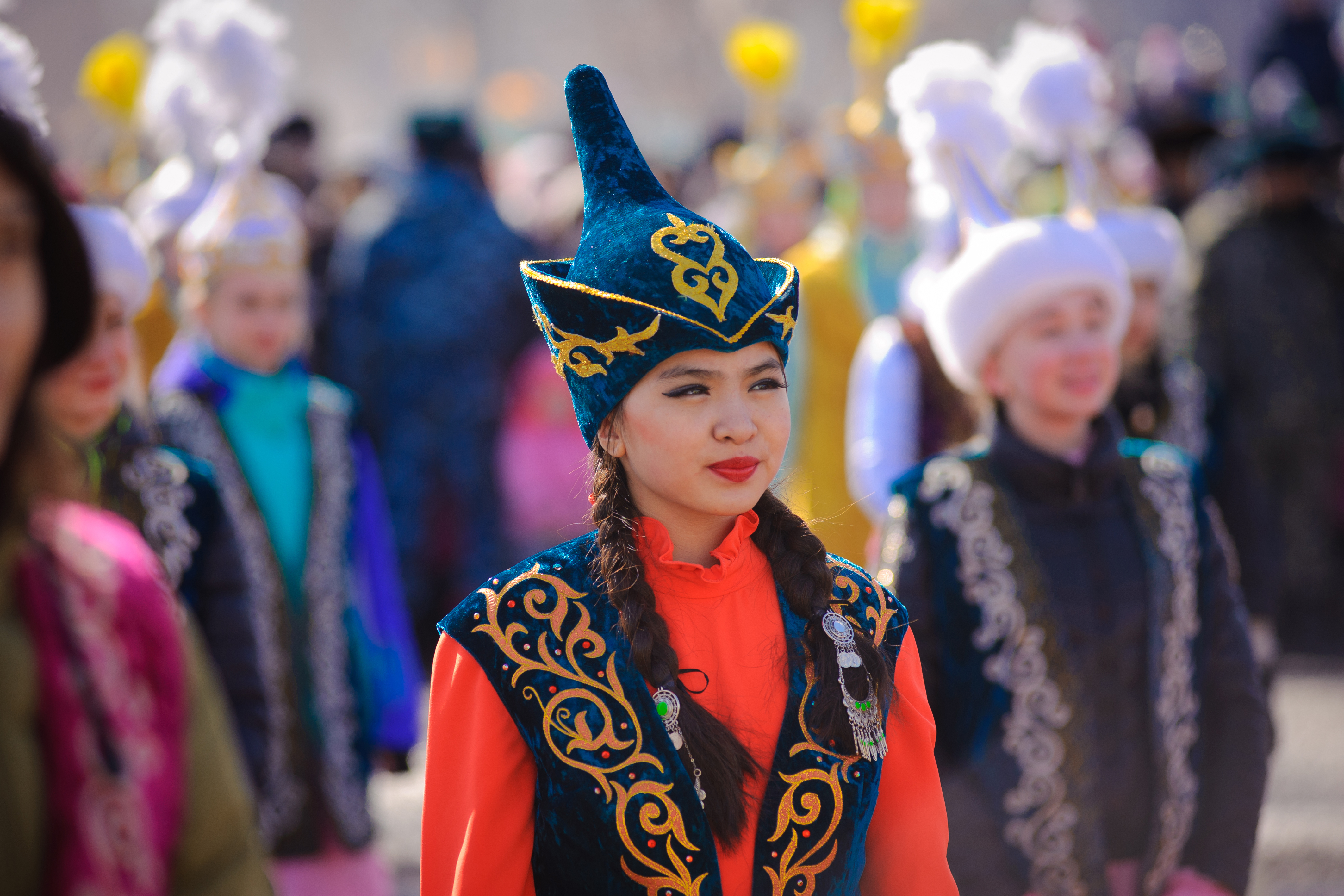 Девушка в Казахстане