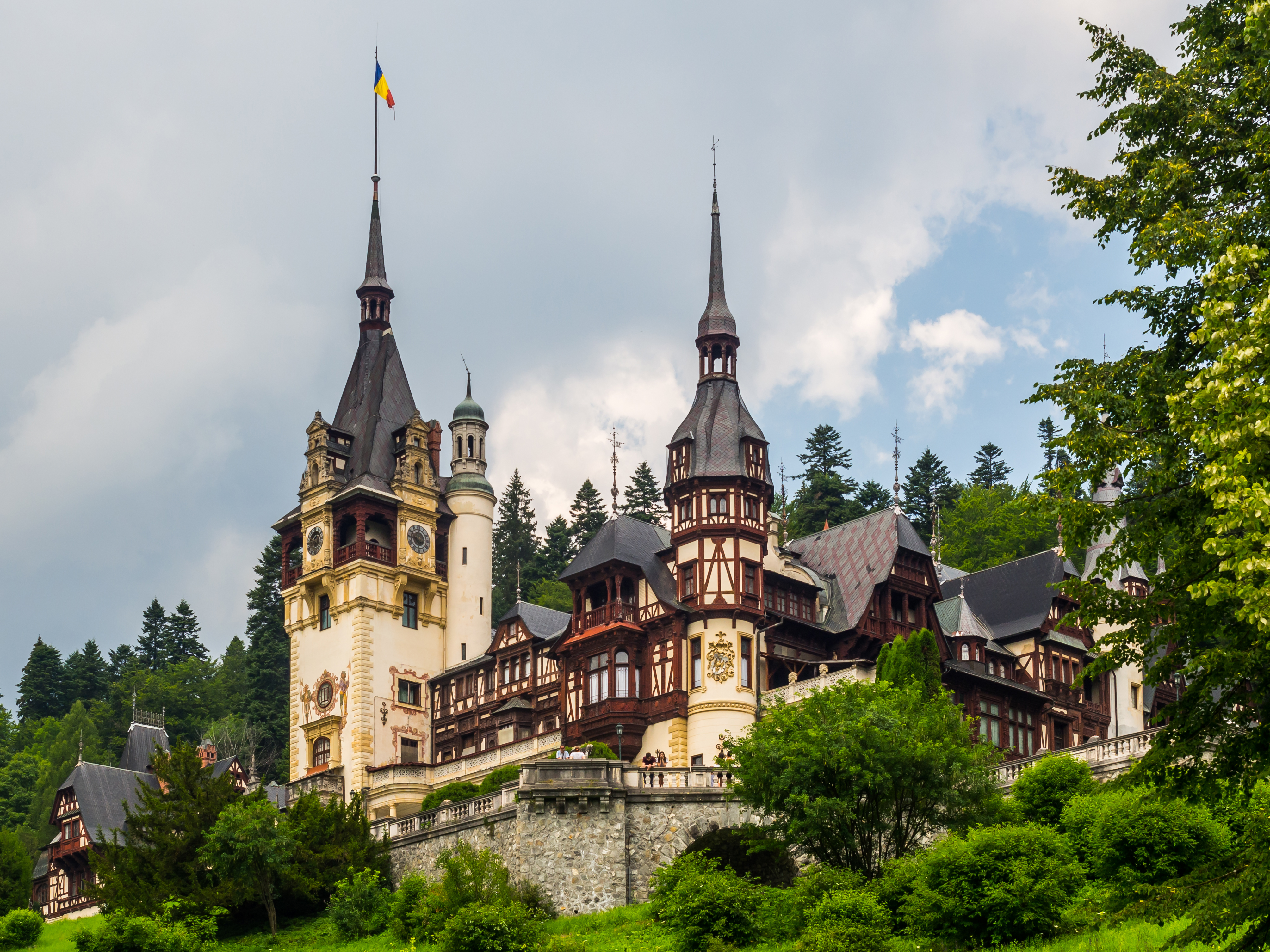 Замок Пелеш в Румынии