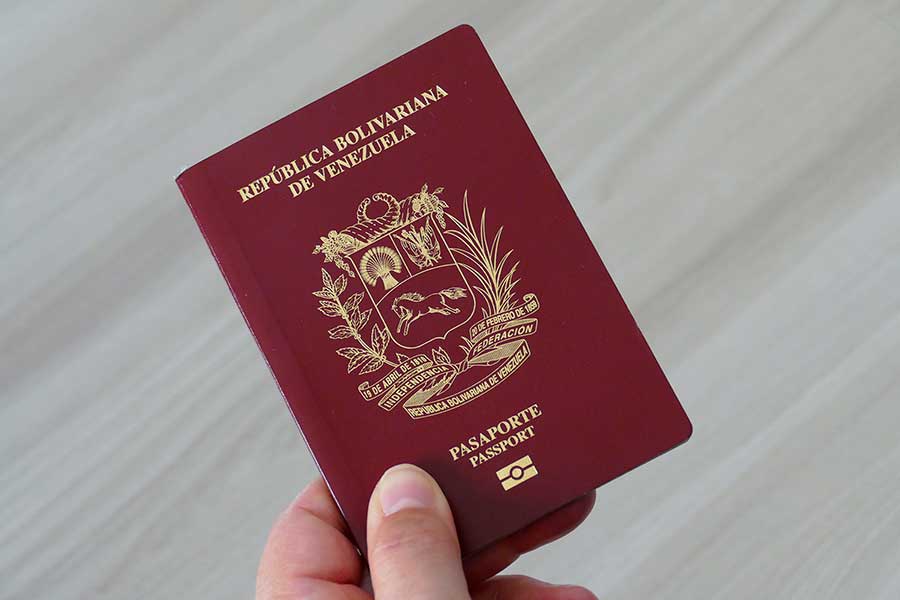 Венесуэльский паспорт, который могут оформить иностранцы