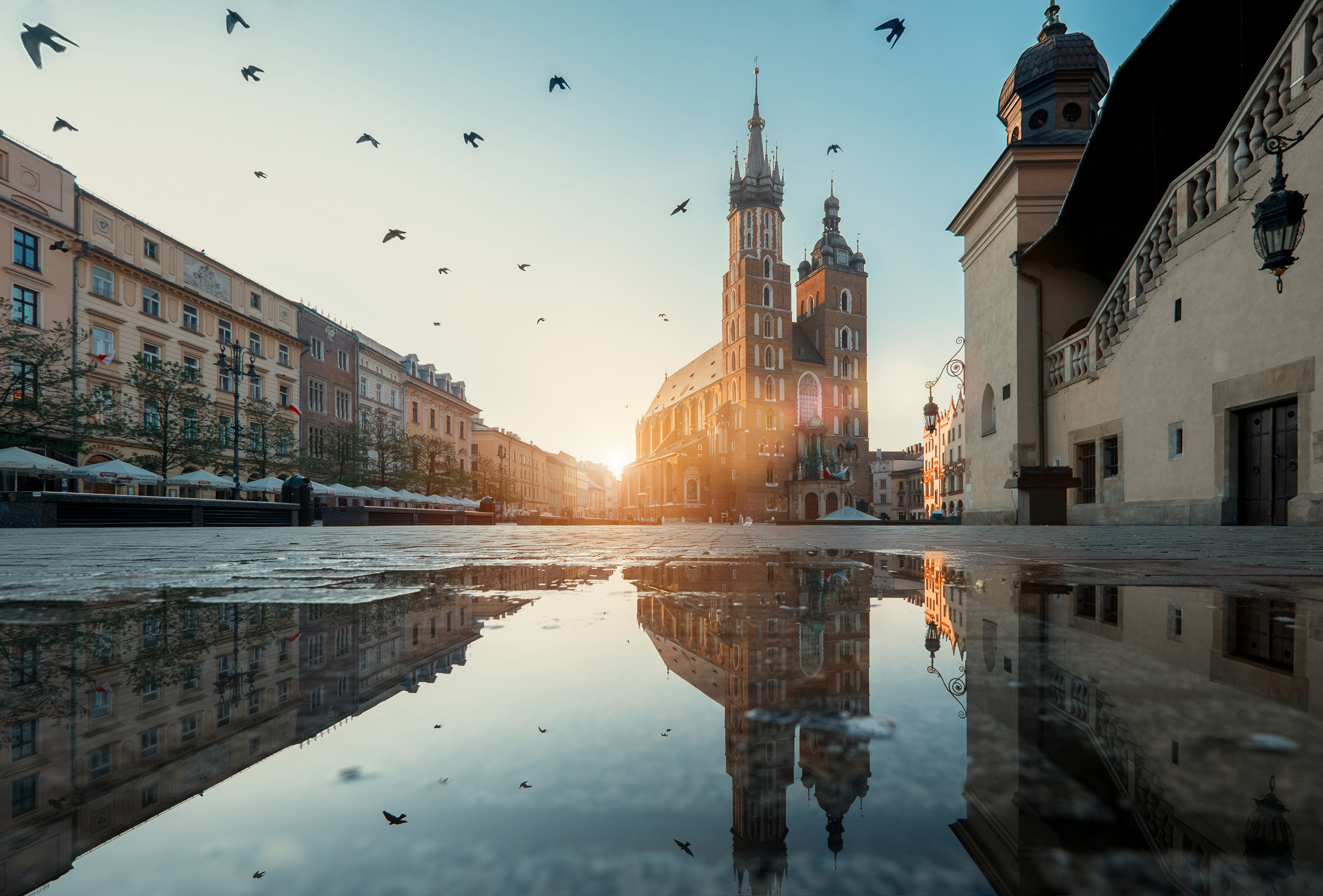 Польский город Краков, куда могут переехать иностранцы