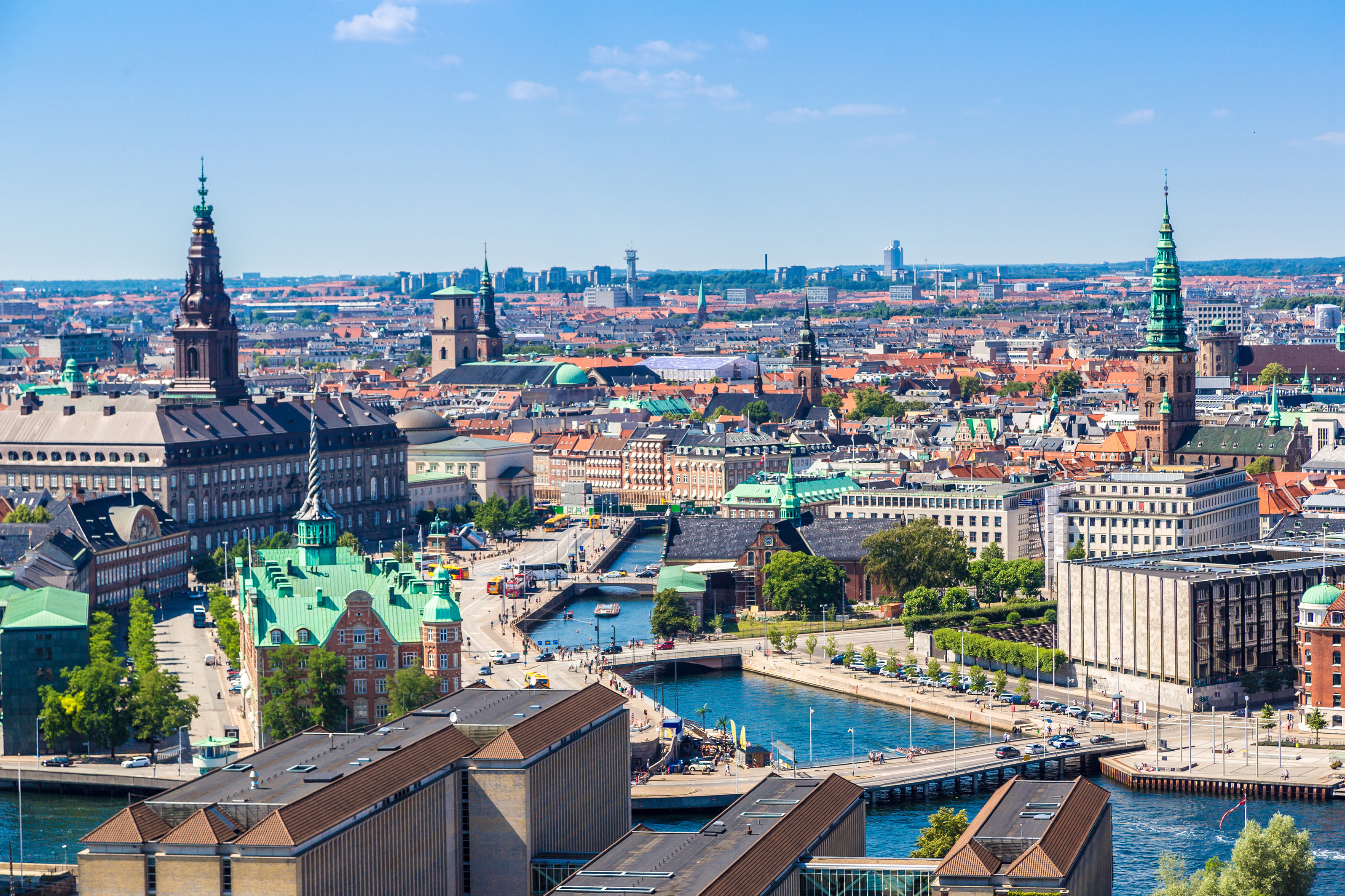 Копенгаген столица Дании, ПМЖ которой могут получить россияне, украинцы и белорусы