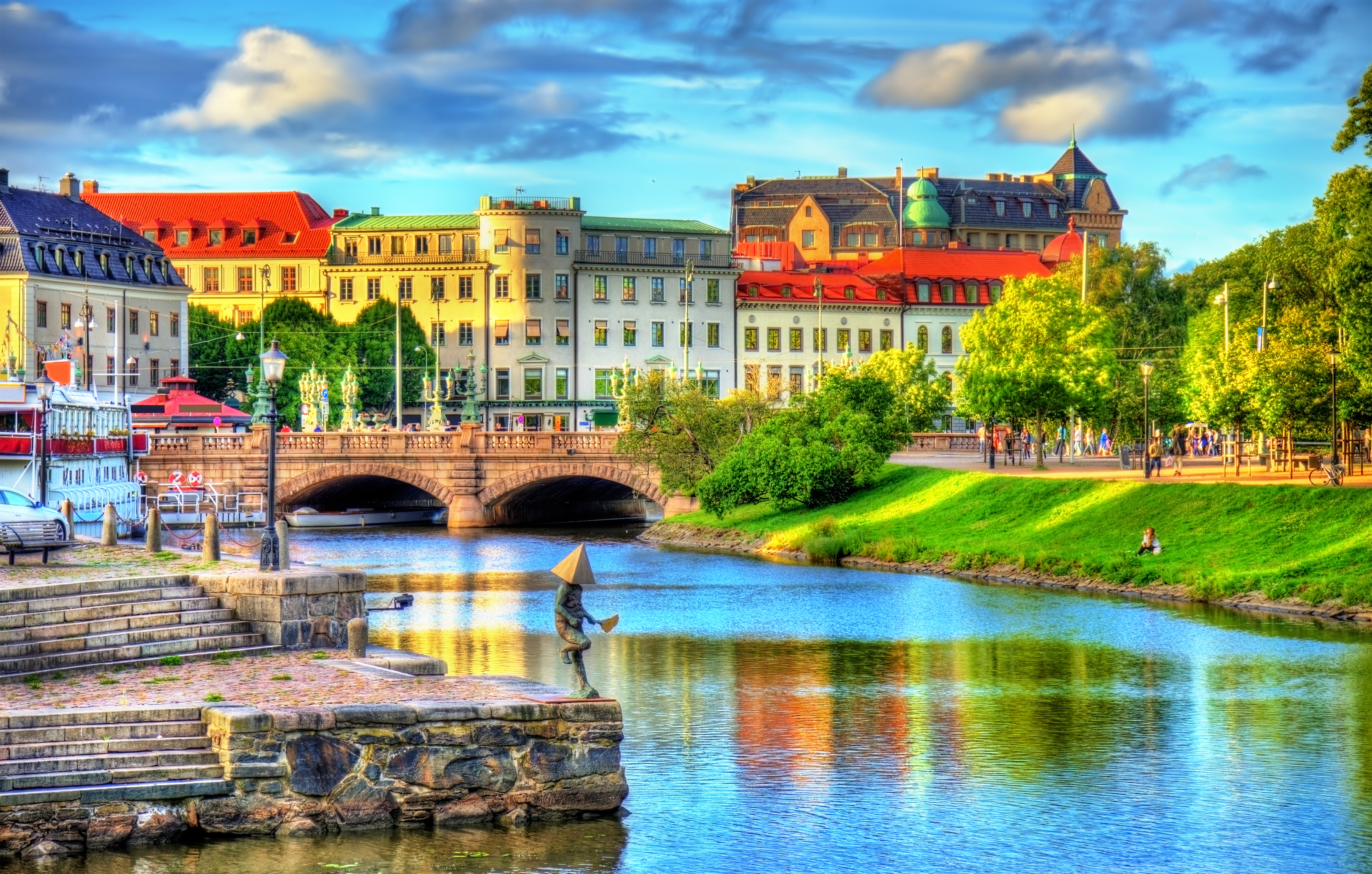 Гётеборг, город в Швеции, ПМЖ которой могут получить иностранцы
