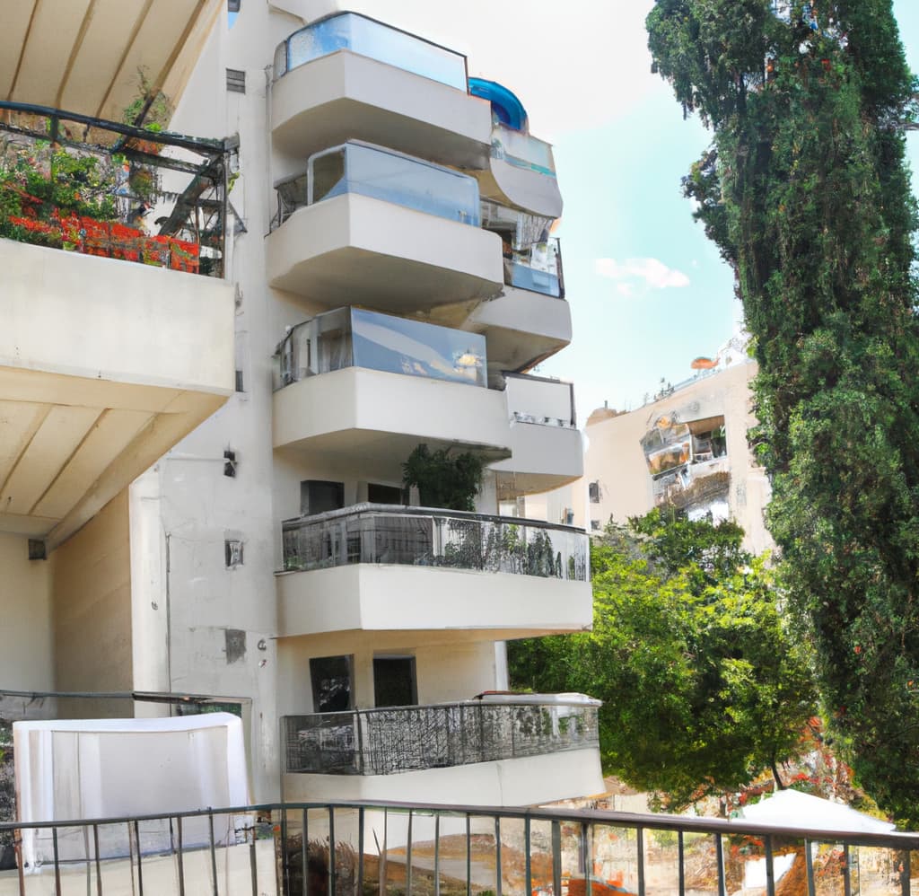 Многоэтажный дом в Израиле