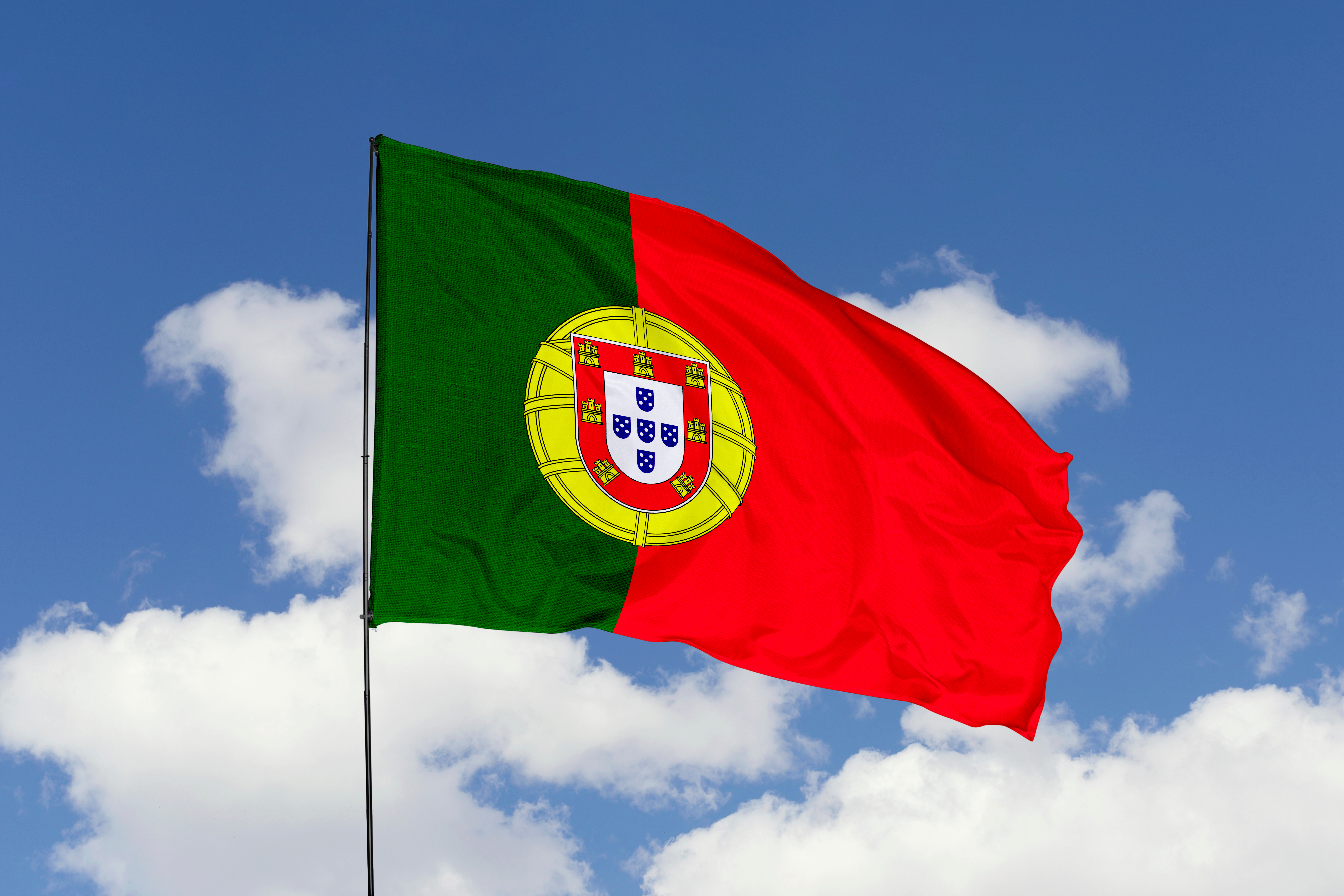 Португальский флаг, страны, визу, которой могут оформить иностранцы