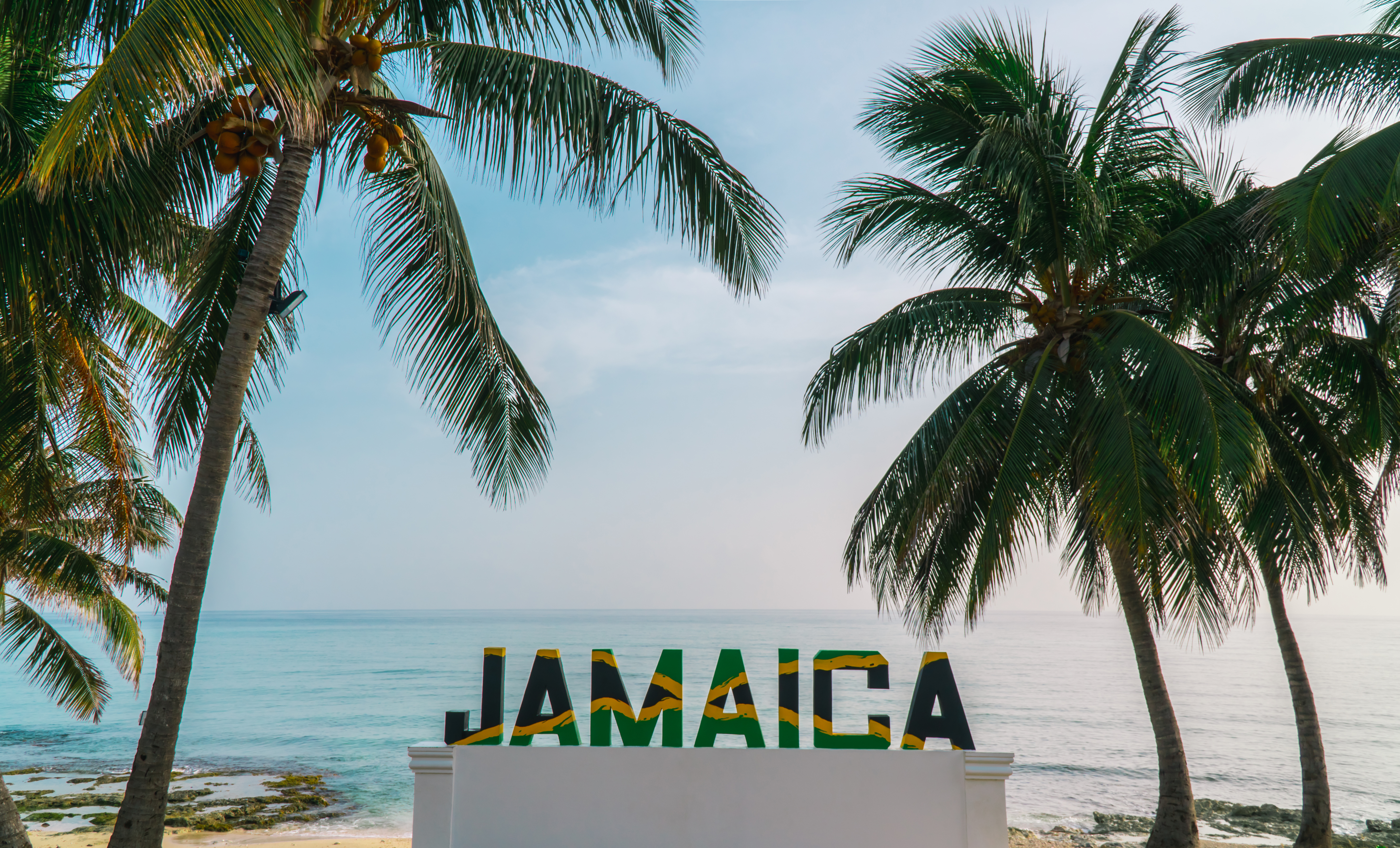Побережье Ямайки, где работа доступна для иностранцев